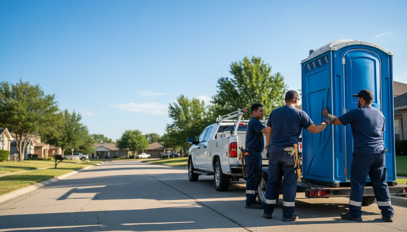 Portable Toilet Rental in Tullos, LA near me